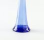 Blue Vase with Daisy mouth - Design and Decorative Object