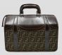Vintage Suitcases Set by Fendi - Brown Monogram Travel 