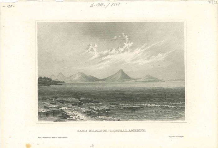 Ancient View of Lake Managua 