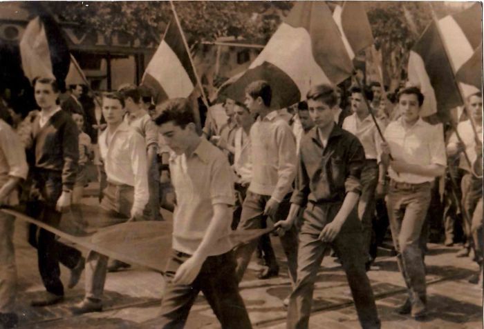 Parade in Algeria, Historical Photograph