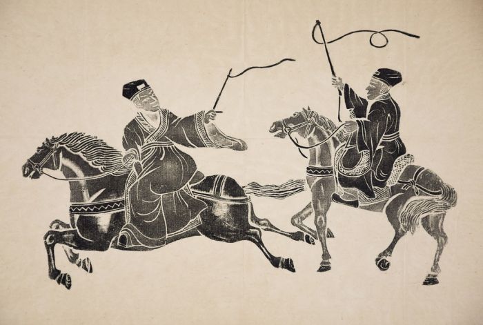 Riders by Anonymous - Modern Artwork