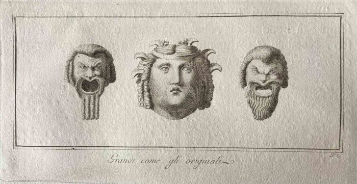 Human Heads from Ancient Rome - Various Artists - Contemporary Art
