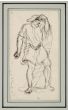 Male Figure by Adolphe-Félix Cals - Modern Artwork