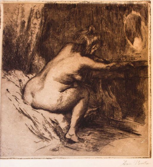Woman at the Mirror