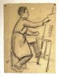 Self Portrait by  Victor Proute - Modern Artwork