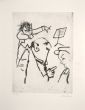 Violinist by Mino Maccari - Contemporary Artworks