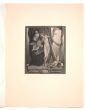 "Lockung"  is an original Black and white héliogravure on cream-colored cardboard realized by Choisy Le Conin, pseudonym of Franz Von Bayros (Agram, 1866 – Vienna, 1924).