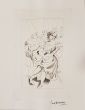 Gino Severini, Colombina, Engraving, 1922, Modern Art Artwork, Graphic Art