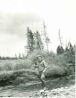 A President Fishes- Vintage Photograph