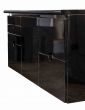 Black Sideboard by Luigi Caccia Dominioni for Azucena - Italy 1960s
