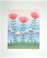 Ivan Rabuzin - Pink Flowers - Contemporary Art