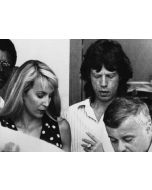 Mick Jagger with Jerry Hall