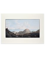 Landscape Campi Phlegraei - Plate XIII Naples - View of Capri by Pietro Fabris - Old Master Artwork