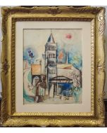 Franco Gentilini  - Cathedral of S. Crisogono - Modern Artwork