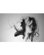 Modern Art, Artwork, Prints, Etching, Emilio Greco, Commiato N.7