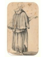 Figure of Breton Woman by Jan Peter Verdussen - Old Masters Artwork