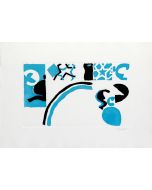 Abstract Composition by Antonio Scordia - Contemporary Artwork