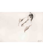 Modern Art, Artwork, Drawing, Emilio Grecon Nude, Woman