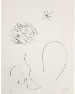 Journal D'Un Graveur - Vol. 1  Plate 13 by Joan Mirò - Surrealist Artwork