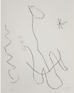 Journal D'Un Graveur - Vol. 1  Plate 11 by Joan Mirò - Surrealist Artwork
