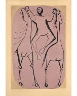 Chevaux et Jongleur by Marino Marini - Modern Artwork