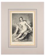 Le Trait Dangereux by J.F. Poletnich, after Francois Boucher - Old Master
