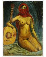 Odalisque and Guitar