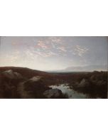 Giulio Aristide Sartorio, Landscape, Artwork, Modern Art, Roman countryside.