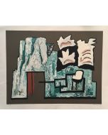 Abstract Composition by Alberto Magnelli - Contemporary Art