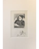 Camille Pisarro - Grand'mère - Portrait de la Femme de l'Artiste - Modern Artwork
