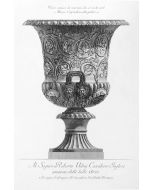 G.B.Piranesi, Museo Capitolino, vaso antico, Etching, Plate, Vases, candelabras, 1778, Magnificent Proff, Old Masters, Goya, Rembrant, Roman antiquities, Artworks, PIranesi