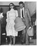 The Italian Actress Elsa Martinelli with Mancinelli Scotti