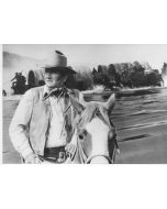 Portrait of John Wayne Riding - Original Photographs