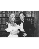 Kim Basinger and Michael Keaton on the set of "Batman"