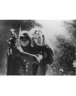 Michael Keaton and Kim Basinger on the set of "Batman" (1989 Film) - Original Photograph
