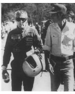 Paul Newman with Bob Sharp at Lime Rock.