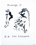 Hommage à San Lazzaro by Marc Chagall - Surrealist Artwork
