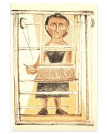 La Tessitrice by Massimo Campigli - Contemporary artwork
