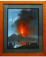 Camillo de Vito - Eruption of Vesuvius in the 19th Century - Old Masters' Art