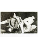 Giacomo Manzù, Artwork, Modern Art, Etching, Touchstone Suite, Italian Art, Print, Lovers II