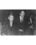 The Italian Actors Marcello Mastroianni and Giulietta Masina