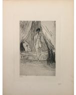 Illustration from the series "Les Fleurs du Mal"