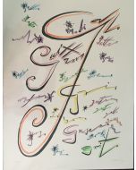 Letter G by Rafael Alberti - Contemporary Artwork