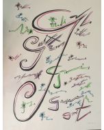 Letter G by Rafael Alberti - Contemporary Artwork