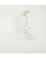 Nudo by Lucio Fontana - Contemporary Artwork