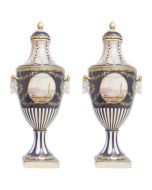 Couple of Big Amphoras by Anonymous - Decorative Object