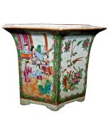Ancient Chinese "Canton" Flower Vase BY Anonymous -  Decorative Object