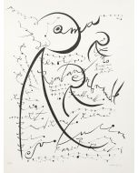 Letter R by Rafael Alberti - Contemporary Artwork