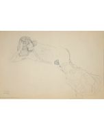 Nude of a Woman with Braids  - SOLD