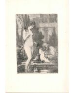Nude at the Fount by Charles Guerin - Modern Artwork